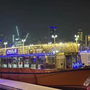 Dhow Cruise Dubai Marina with Dinner and Live Show by Unique Desert Tourism